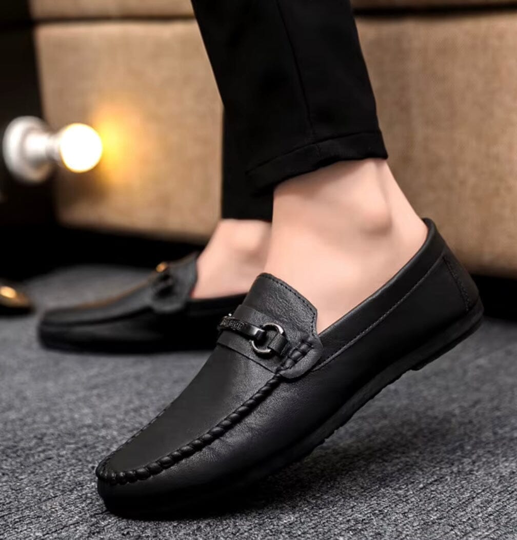 Halvern – Elegant Leather Loafers