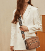 Handmade Colorful Straps Crossbody Leather Bags