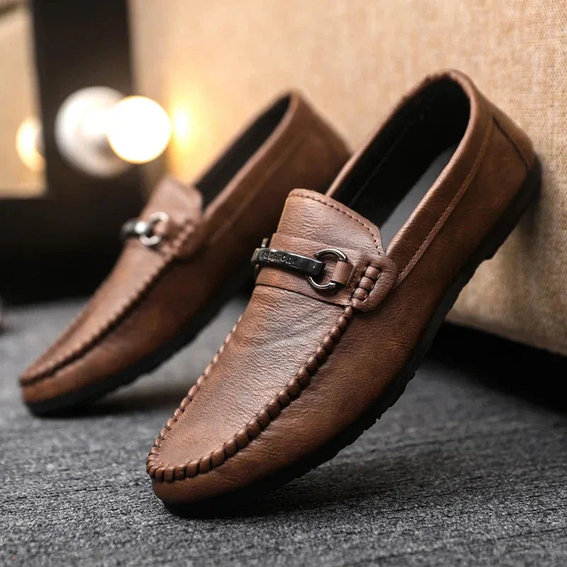 Halvern – Elegant Leather Loafers
