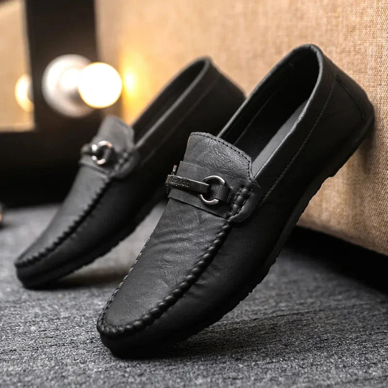 Halvern – Elegant Leather Loafers