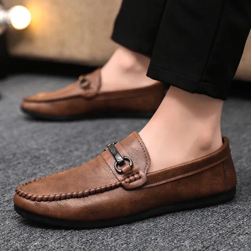 Halvern – Elegant Leather Loafers