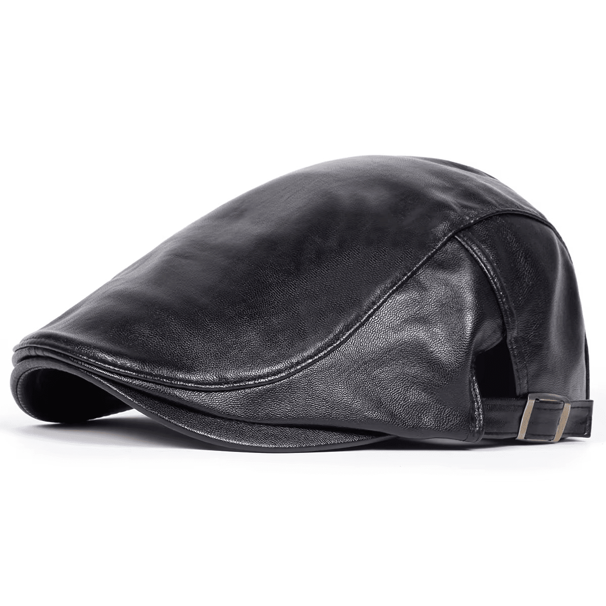 High Quality Trendy Leather Beret