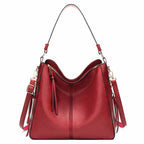 Leather Hobo Bag for Women