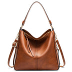 Leather Hobo Bag for Women
