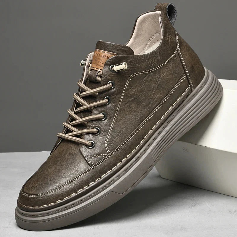 Zenon Casual Leather Sneakers