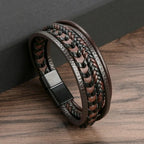 Klaiven – Modern Leather Bracelet