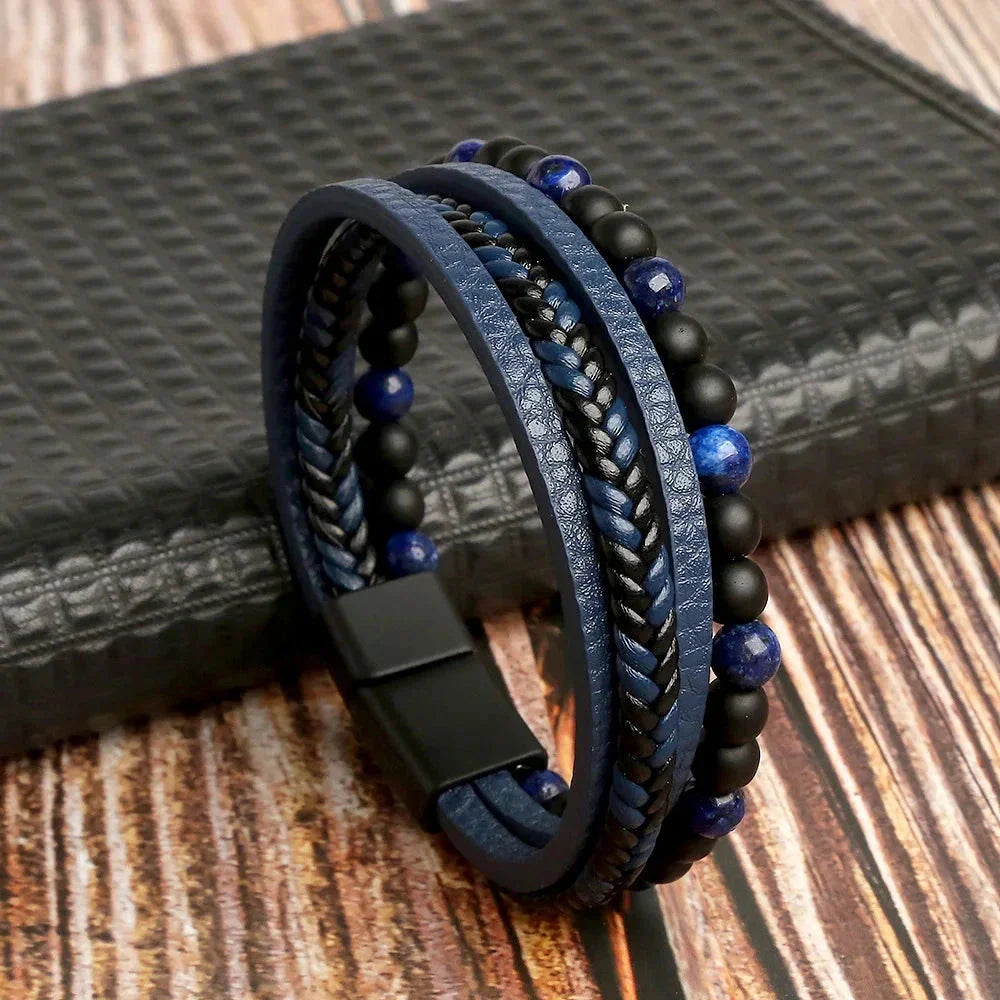 Klaiven – Modern Leather Bracelet