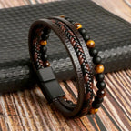 Klaiven – Modern Leather Bracelet