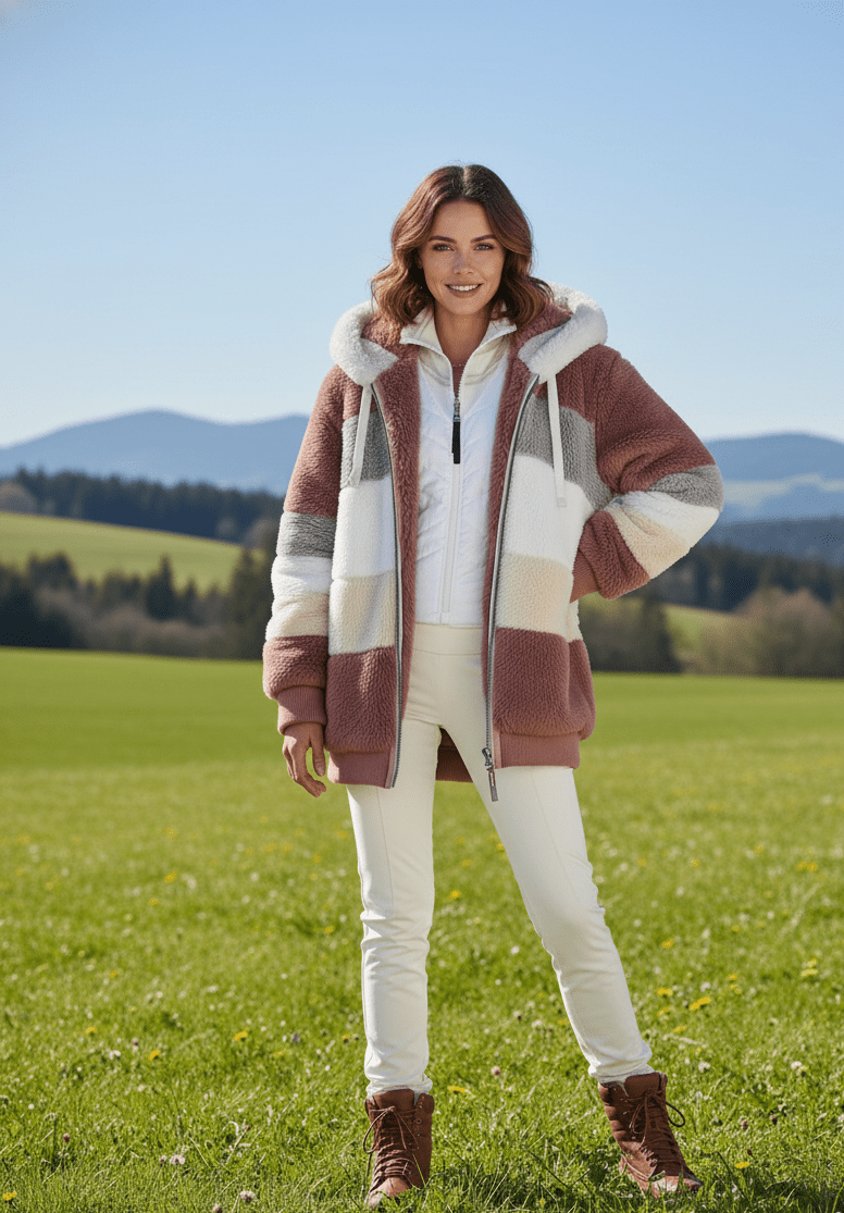 Lamb Wool Padded Coat