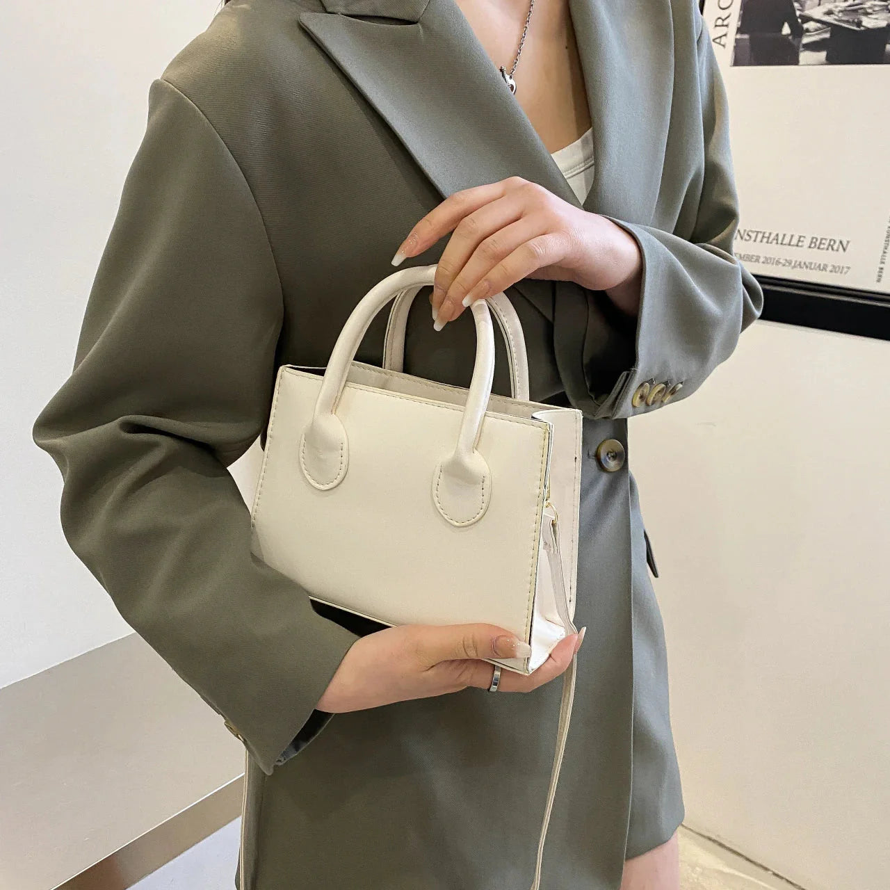 Laurel Minimalist Leather Bag