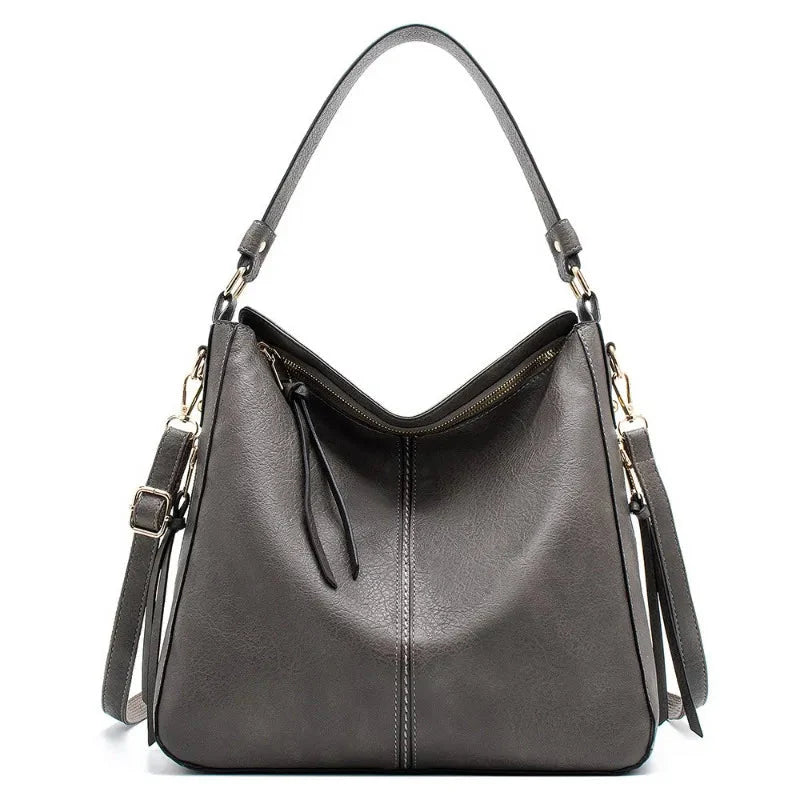 Leather Hobo Bag for Women
