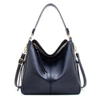 Leather Hobo Bag for Women