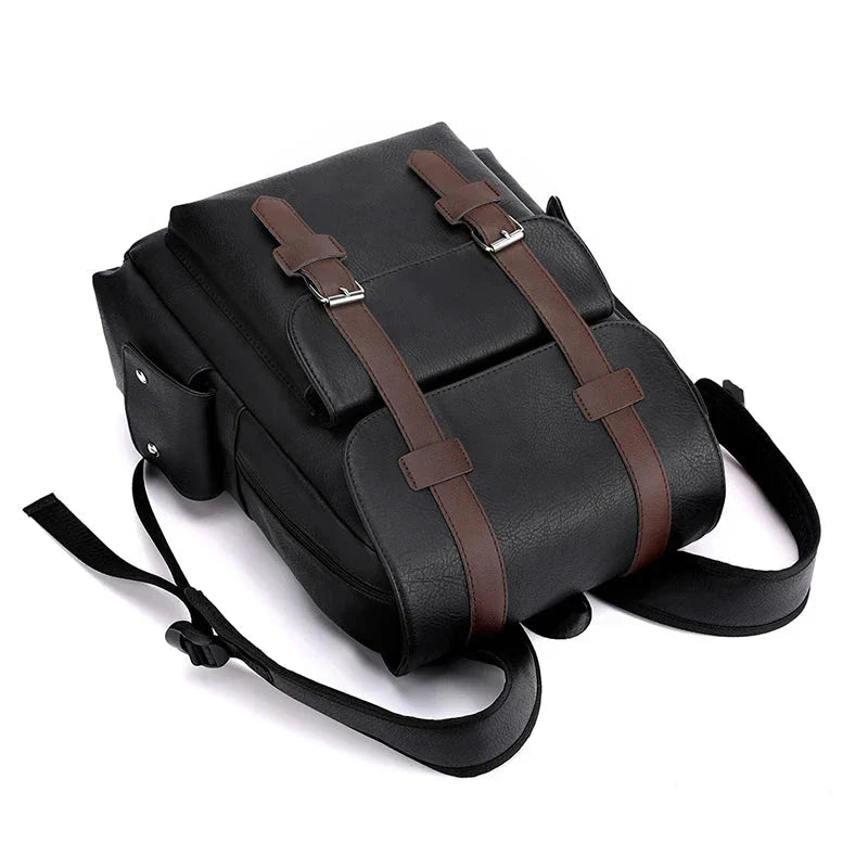 Leather Men's Backpack Balestrine