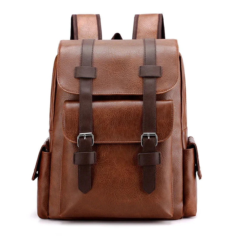 Leather Men's Backpack Balestrine