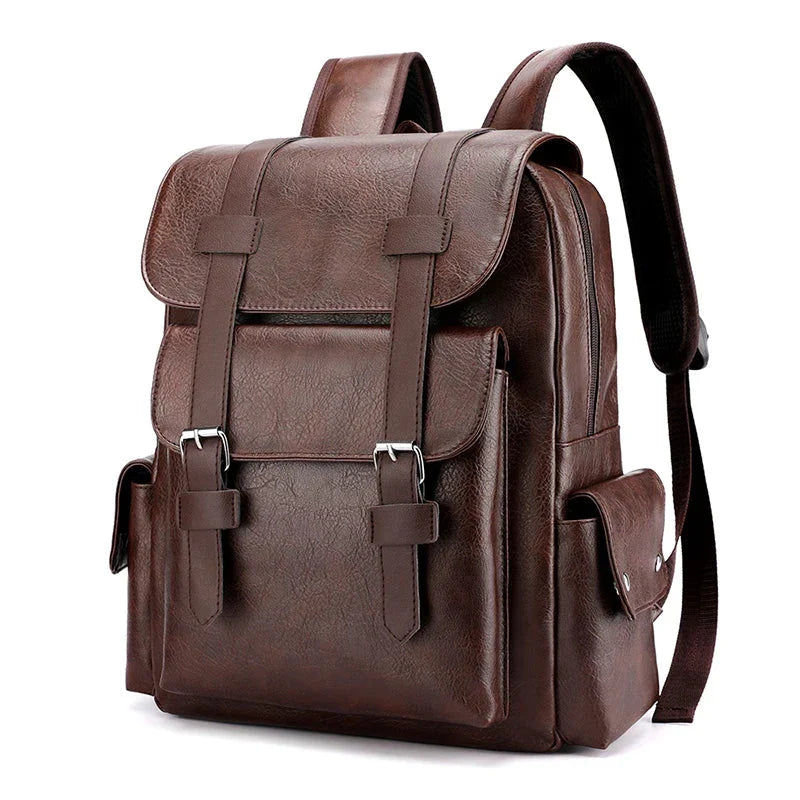 Leather Men's Backpack Balestrine