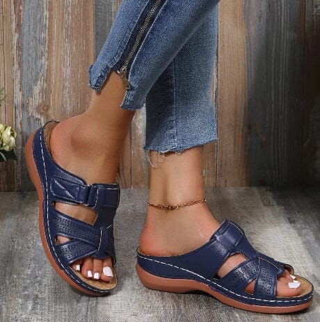 Luna Straps Women's Sandals in Vintage Leather