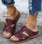 Luna Straps Women's Sandals in Vintage Leather