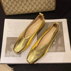 Luxe Veronne – Elegant Women's Leather Flats