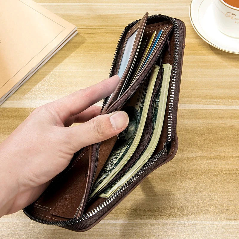 (Free Gift) Luxury Leather Wallet Monarch