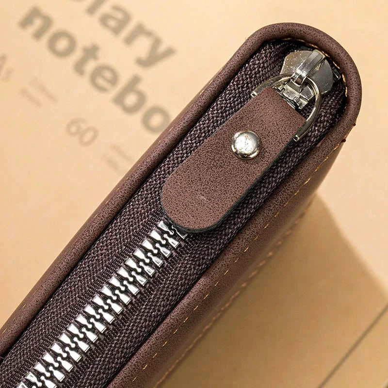 (Free Gift) Luxury Leather Wallet Monarch