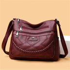 Luxury Soft Leather Crossbody Shoulder Bag