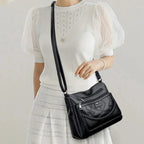 Luxury Soft Leather Crossbody Shoulder Bag