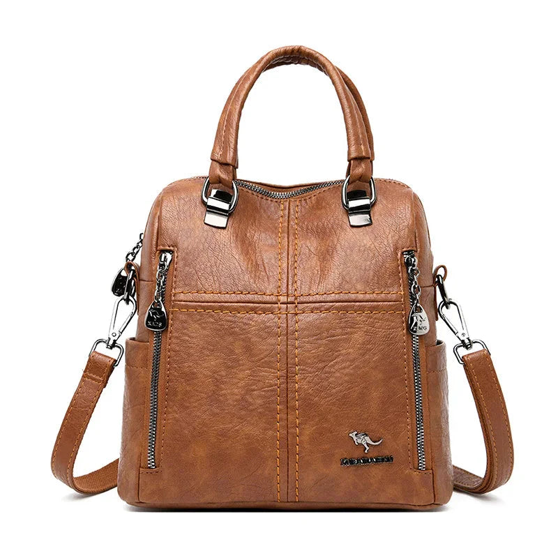 Malu Leather Backpack