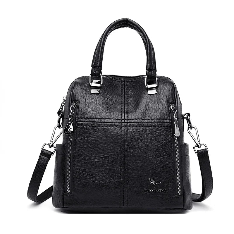 Malu Leather Backpack