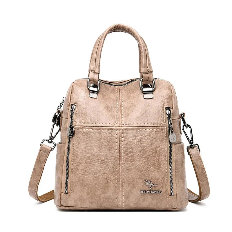 Malu Leather Backpack