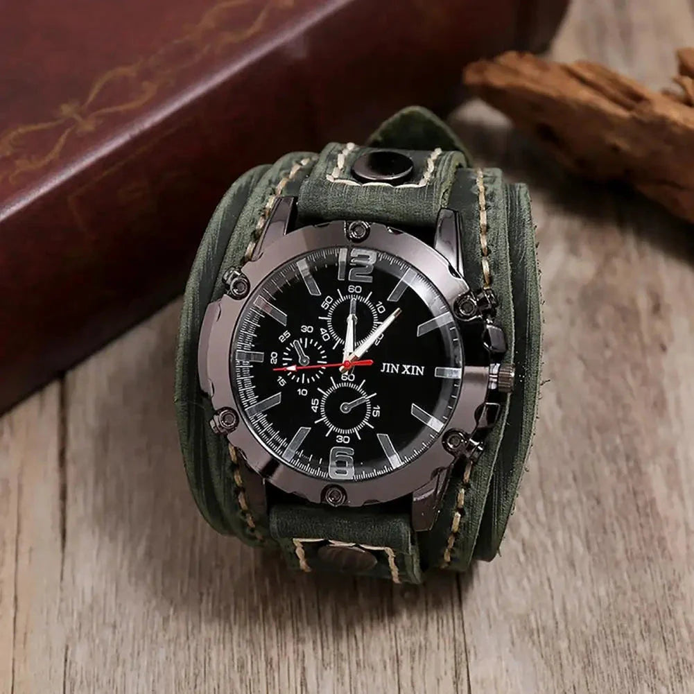 Bellator Men's Artisan Leather Watch