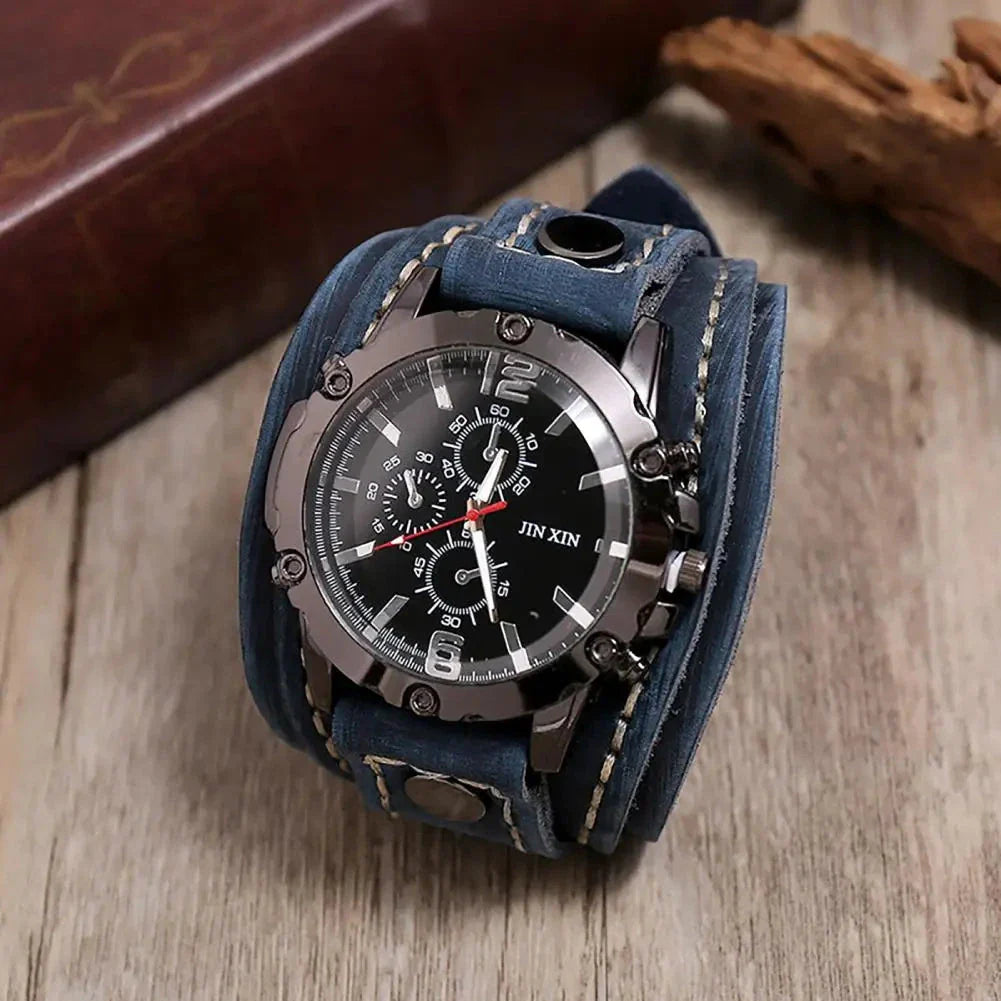 Bellator Men's Artisan Leather Watch