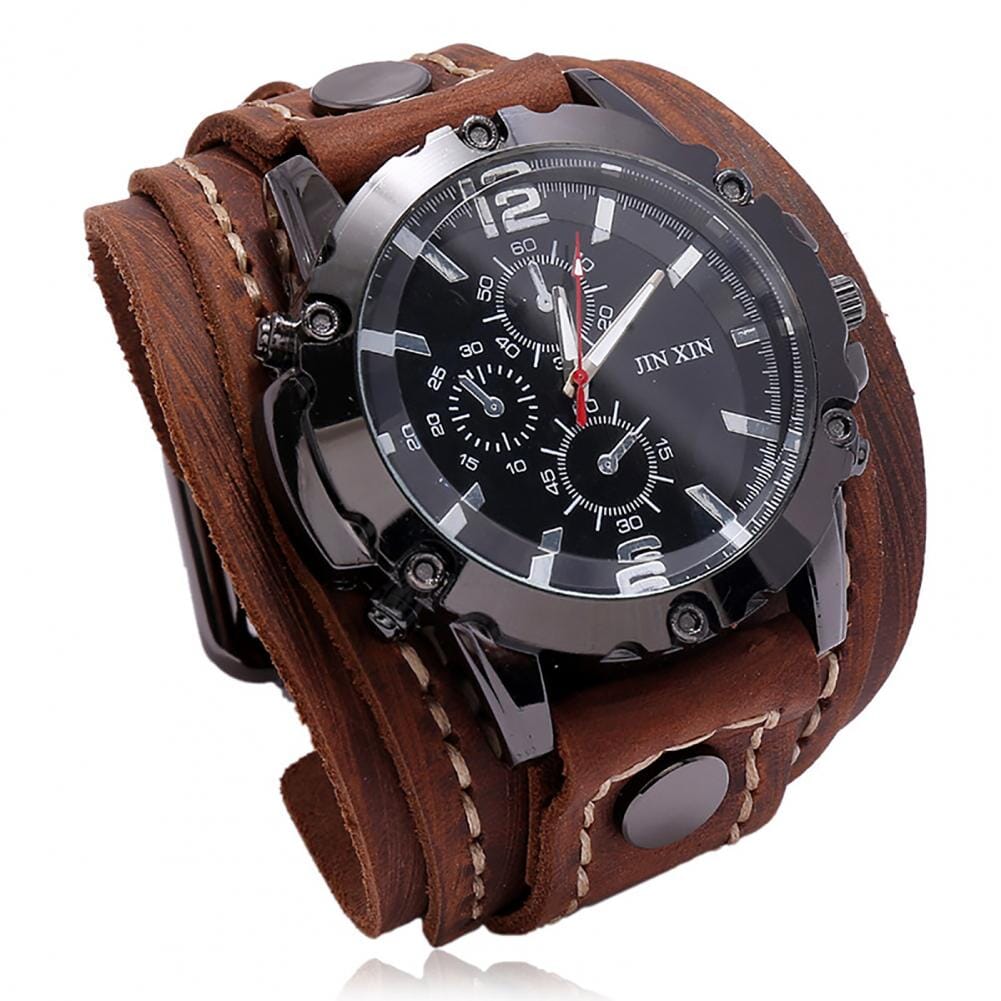 Bellator Men's Artisan Leather Watch