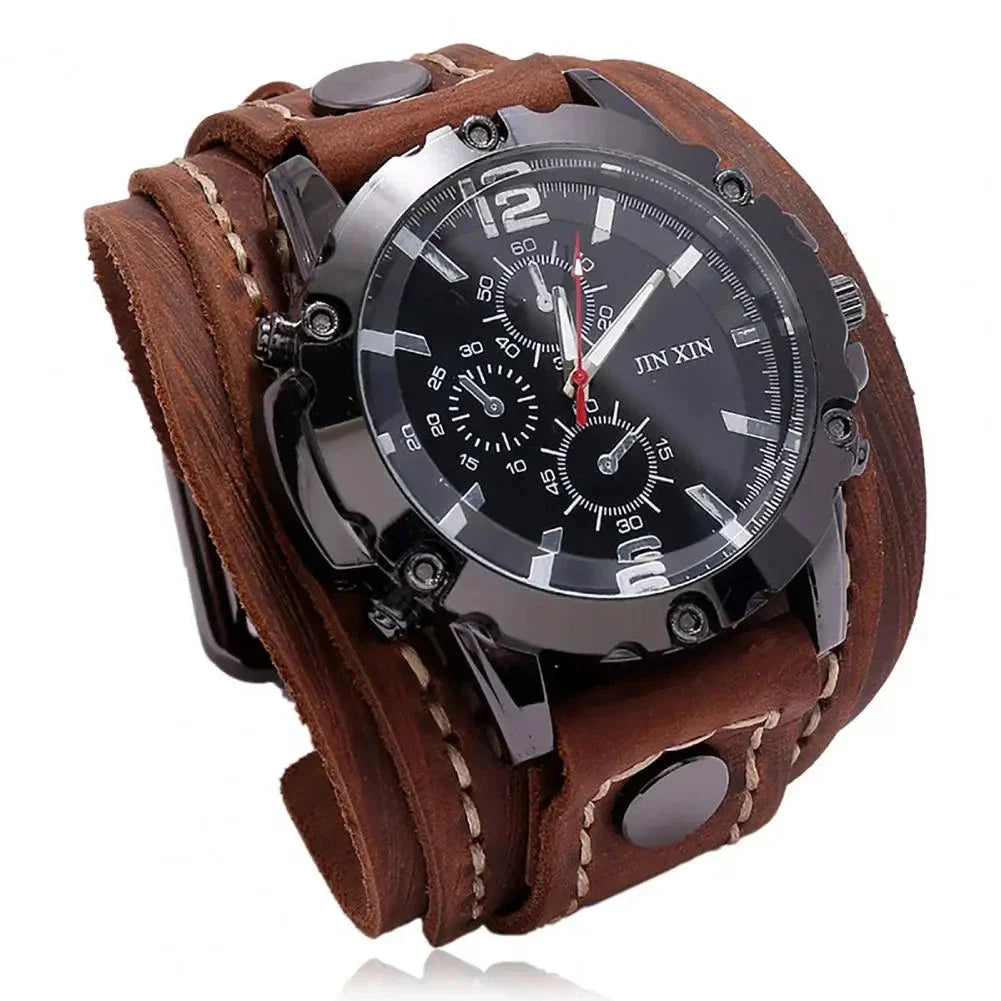 Bellator Men's Artisan Leather Watch