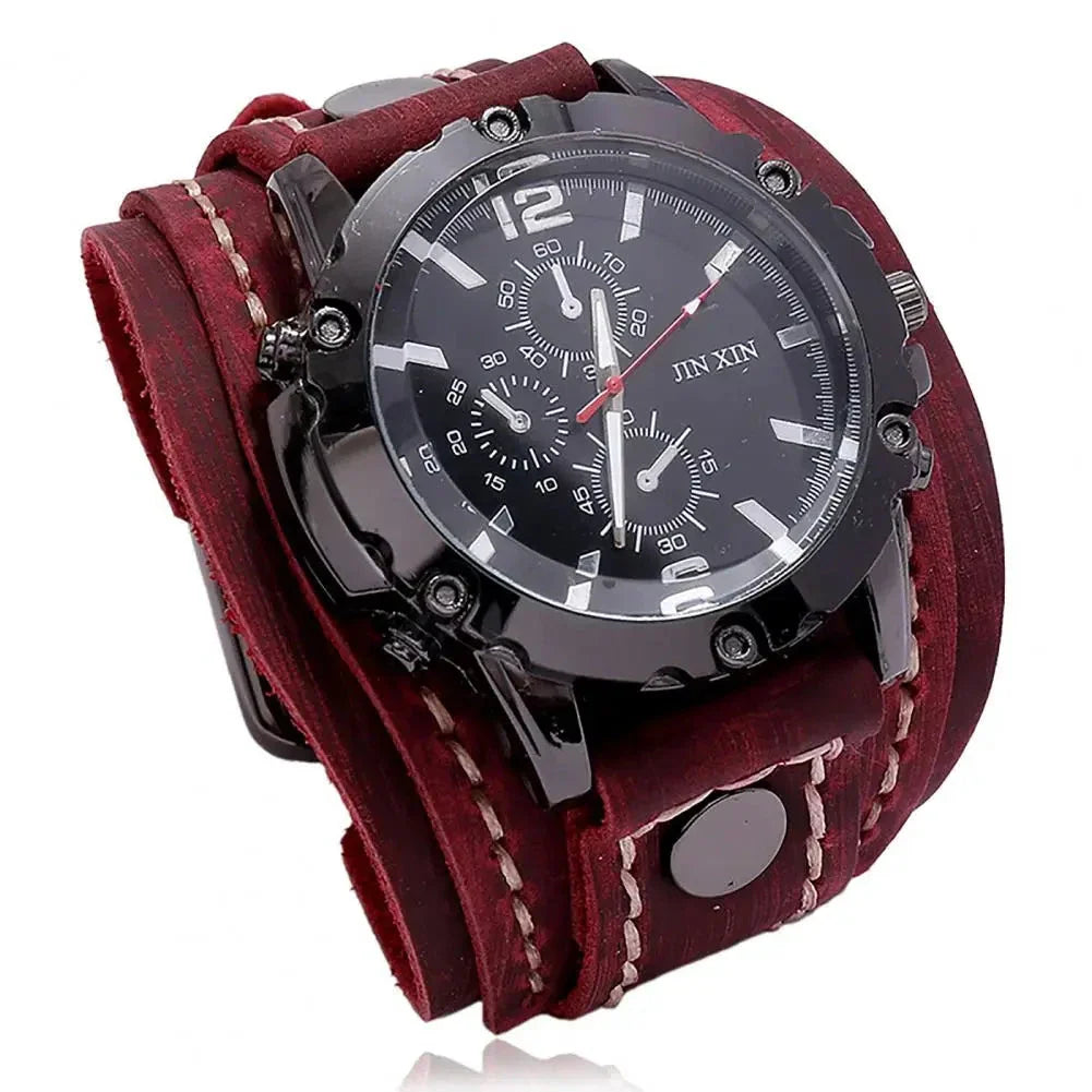 Bellator Men's Artisan Leather Watch