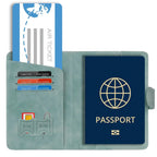 SkyVault Passport Holder in Leather – Elegant & Functional