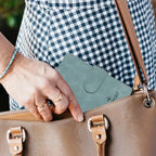 SkyVault Passport Holder in Leather – Elegant & Functional