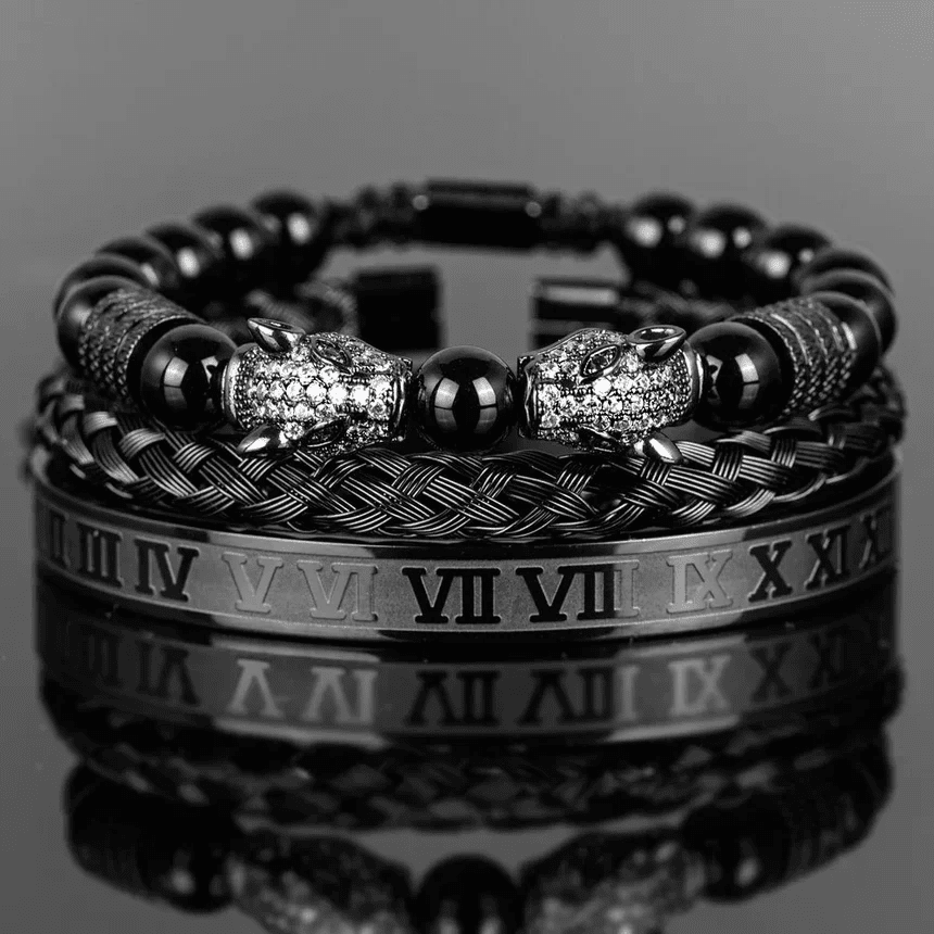Men's Shiny Ármeths Bracelet Set