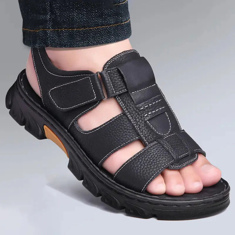 Men's Leather Sandals Comfort Max