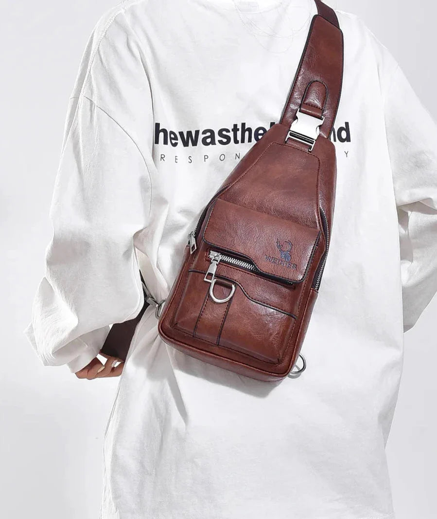 Phoenix Leather Crossbody Bag