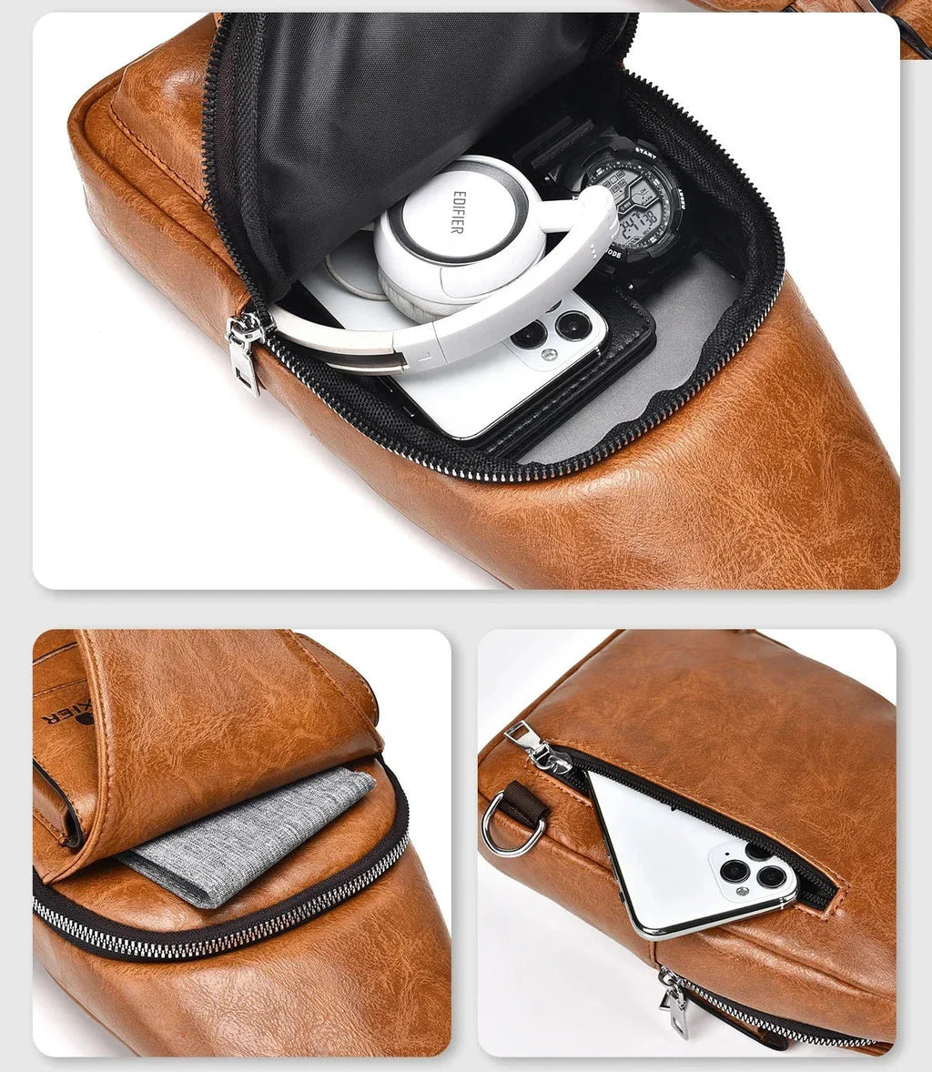 Phoenix Leather Crossbody Bag