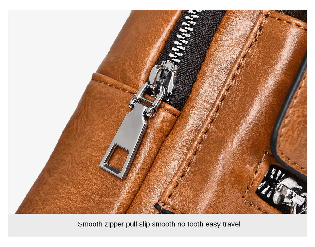 Phoenix Leather Crossbody Bag