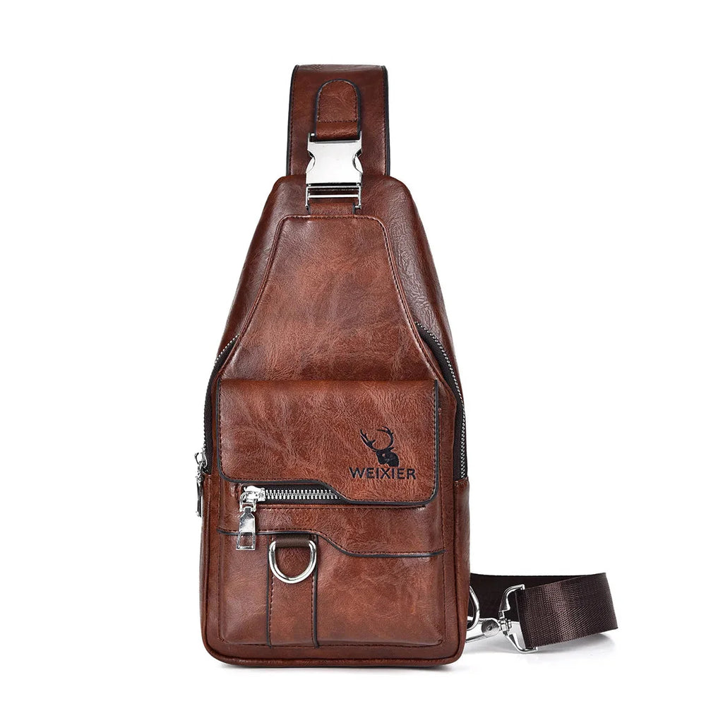 Phoenix Leather Crossbody Bag