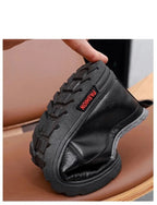 Men's Plush-Lined Leather Shoes