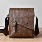 AlphaPort Men's Retro Leather Bag