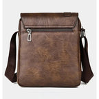 AlphaPort Men's Retro Leather Bag