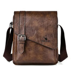 AlphaPort Men's Retro Leather Bag