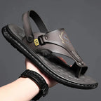 Lucian Leather Grip Sandals