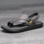 Lucian Leather Grip Sandals