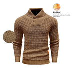 Nordic Elegance Knitted Men's Sweater