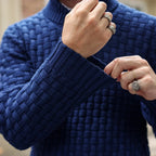 Nordic Elegance Knitted Men's Sweater
